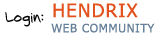 Login: Hendrix Web Community