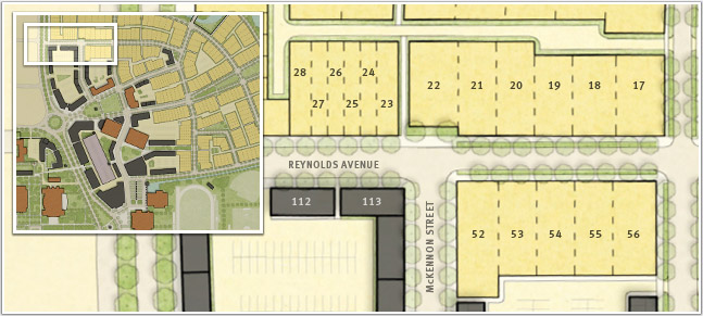 Site Plan - Founders Row