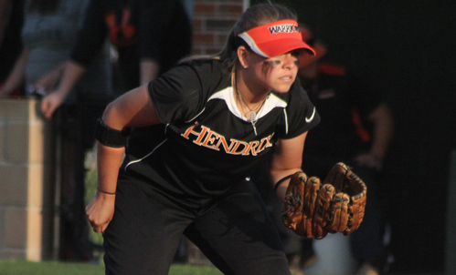 Senior first baseman Brittiny Casteen drove in three runs on Sunday