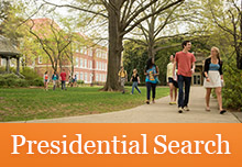 Presidential Search - Homepage Link Graphic