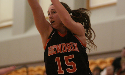 Freshman Lindsay Drillette scored a season-high nine points on Friday