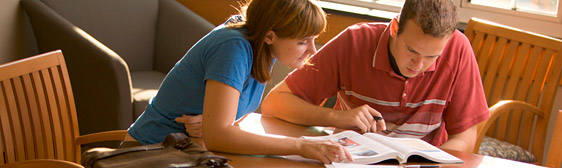 Students Studying