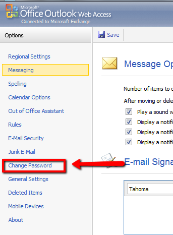 Password Change Password Change