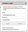 Login Box
