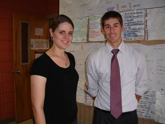 Matt Gaglio and Beth Tyler