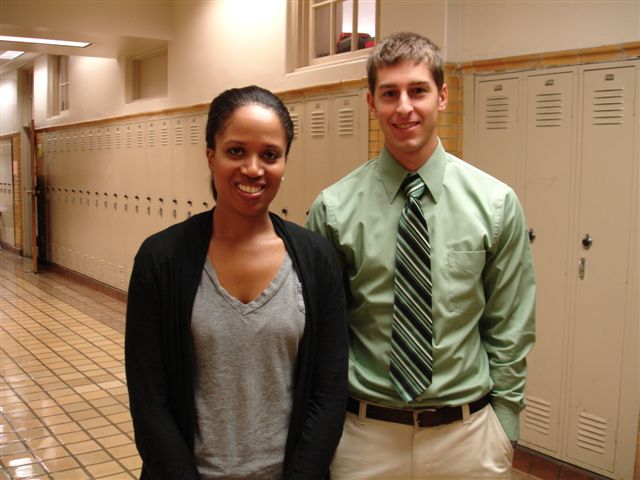 Rachel Rigsby and Matt Gaglio