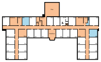 Galloway Hall Floor Plans - 2nd Floor