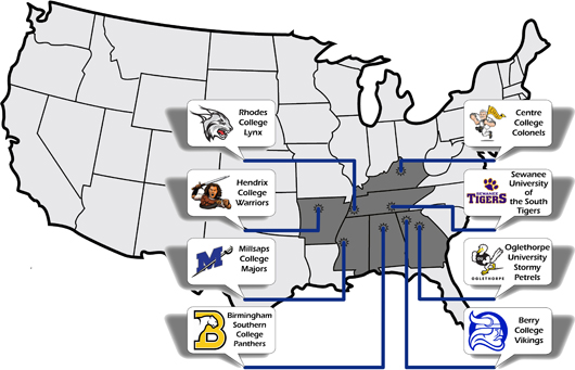 New Conference Map