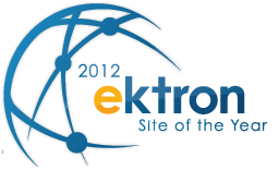 Ektron Site of the Year 2012 Ektron Site of the Year 2012