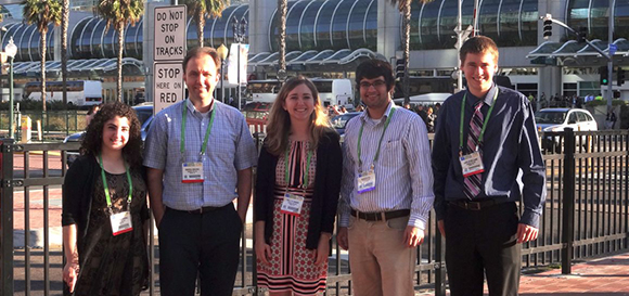 Hendrix students at the AACR Annual Meeting