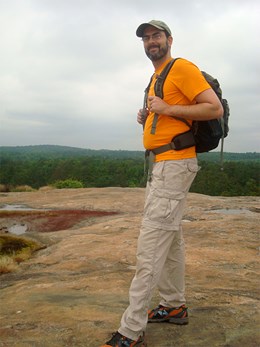Johan McDonald hiking