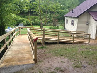 completed ramp