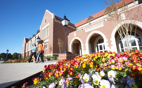 Exterior of the Wellness and Athletics Center