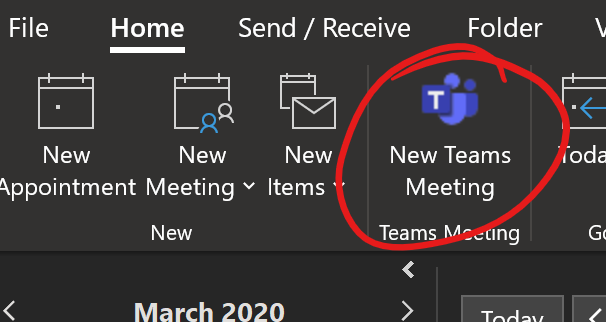 Schedule a meeting 1