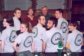 group shot with shirts