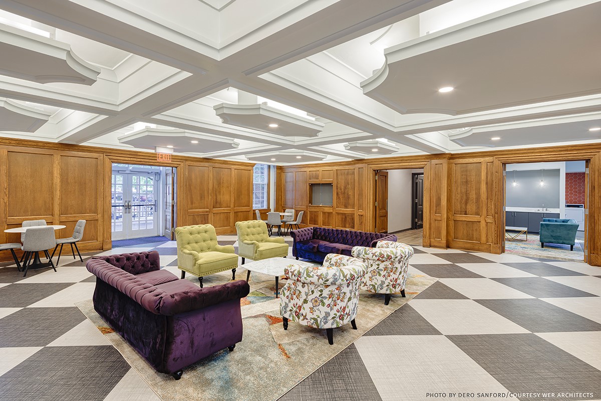 Veasey Hall Lobby 2022 Veasey Hall Lobby 2022