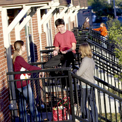 Students on the Stoop